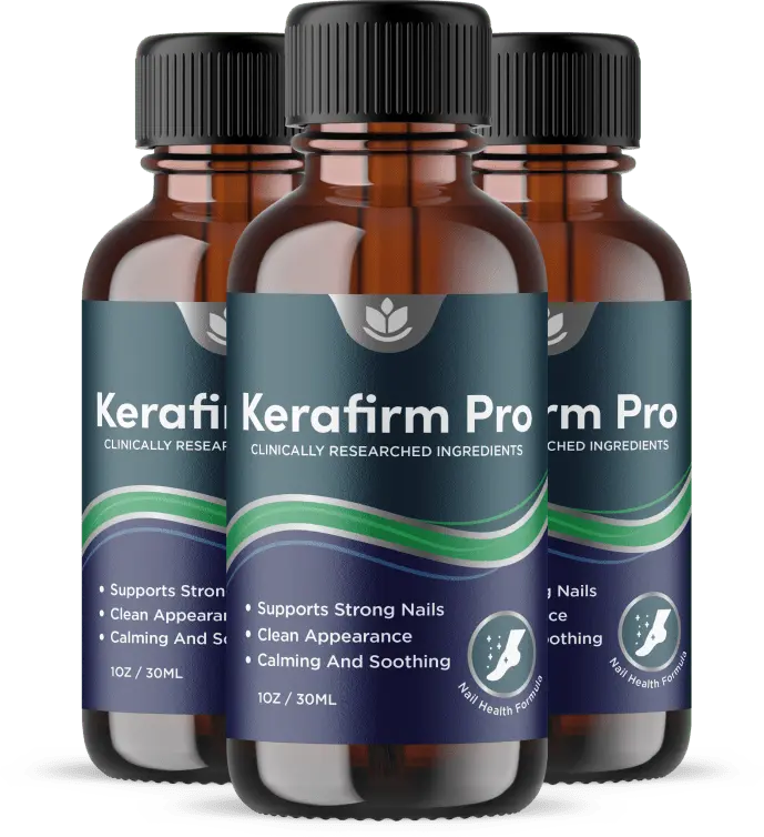 KeraFirm Pro botanical carrier oils moving through the nail plate to reach fungus below