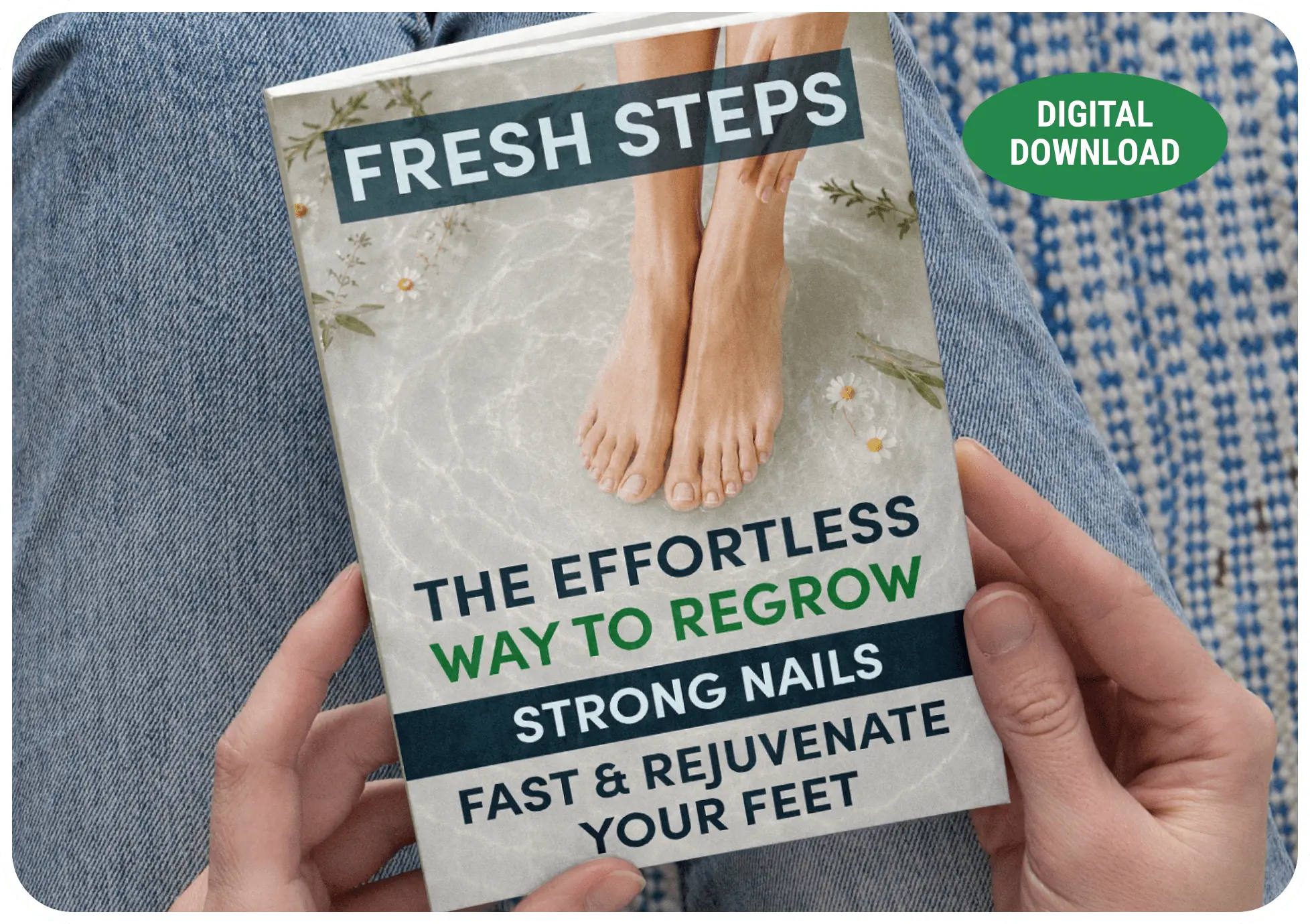 Fresh Steps nail regrowth guide included as a free bonus with KeraFirm Pro